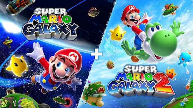 Nintendo Super Mario Galaxy + Super Mario Galaxy 2