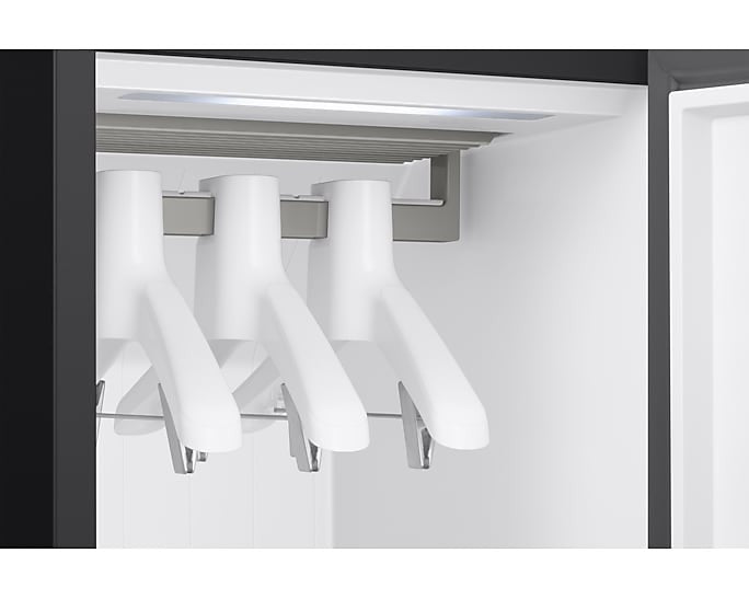 SAMSUNG DF18CB8700CRSP 3+2 Bespoke AI AirDresser with Dual JetSteam - Crystal Mirror