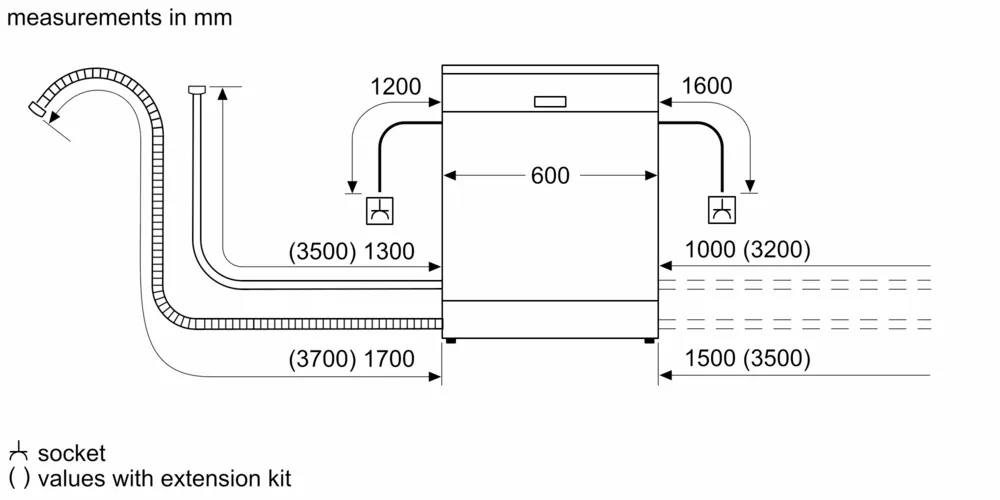 BOSCH SMV26AX00Q Fully-integrated dishwasher