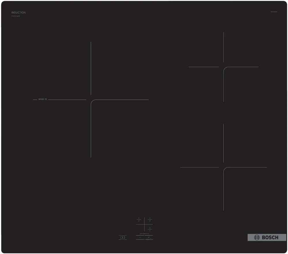 BOSCH PUC61KAA5E Series 2 Induction hob 60 cm Black