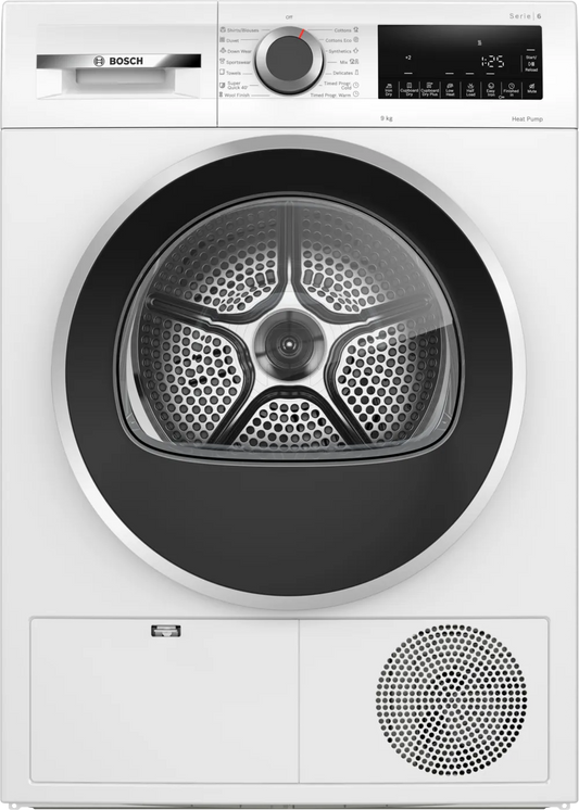 BOSCH WQG24200SG Series 6 Heat Pump Dryer 9kg