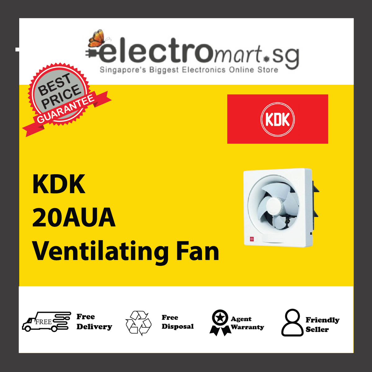 KDK 20AUA Ventilating Fan