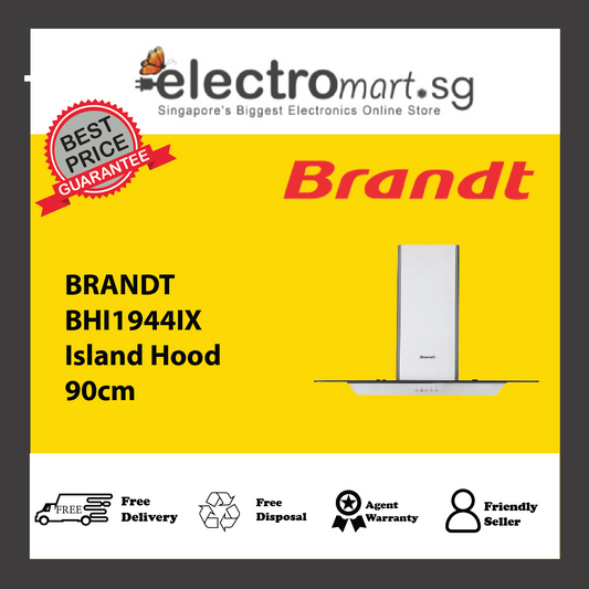BRANDT BHI1944IX Island Hood 90cm