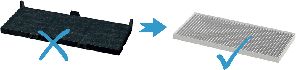 BOSCH DWZ2IT1I4 Clean Air Standard recirculation kit