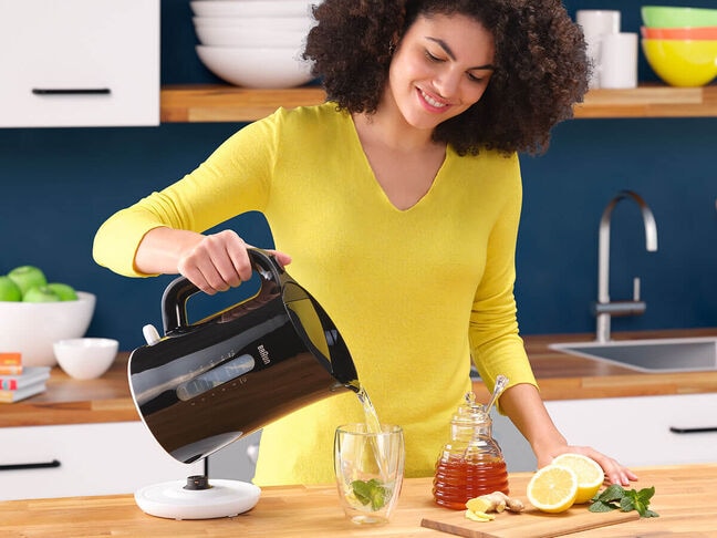 Braun WK1100.BK/WK1100.WH Breakfast1 Kettle 1.7L