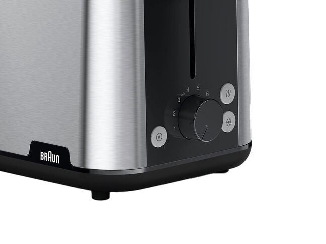 BRAUN HT1510BK PurShine 2-Slice Toaster