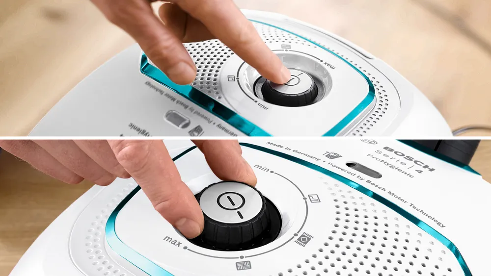 BOSCH BGB 41HYGGB Series 4 Bagged vacuum cleaner ProHygienic White