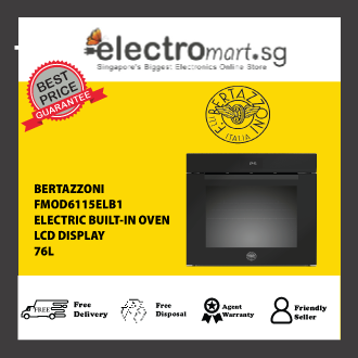 BERTAZZONI FMOD6115ELB1 60cm Built-In Electric Oven with LCD Display