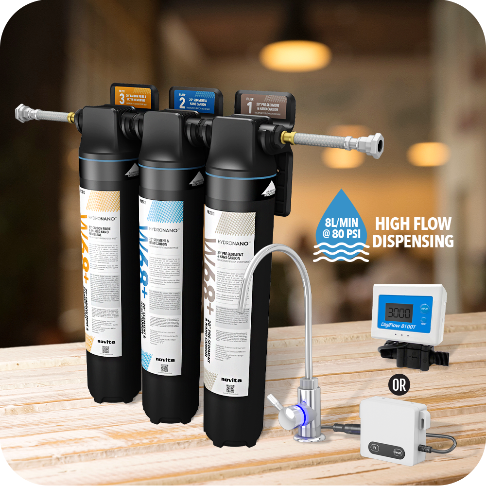 NOVITA W68 20” Undersink Filtration System