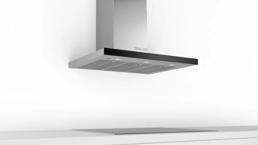 BOSCH DWB91PR50A Series 8 Wall-mounted canopy rangehood 90cm