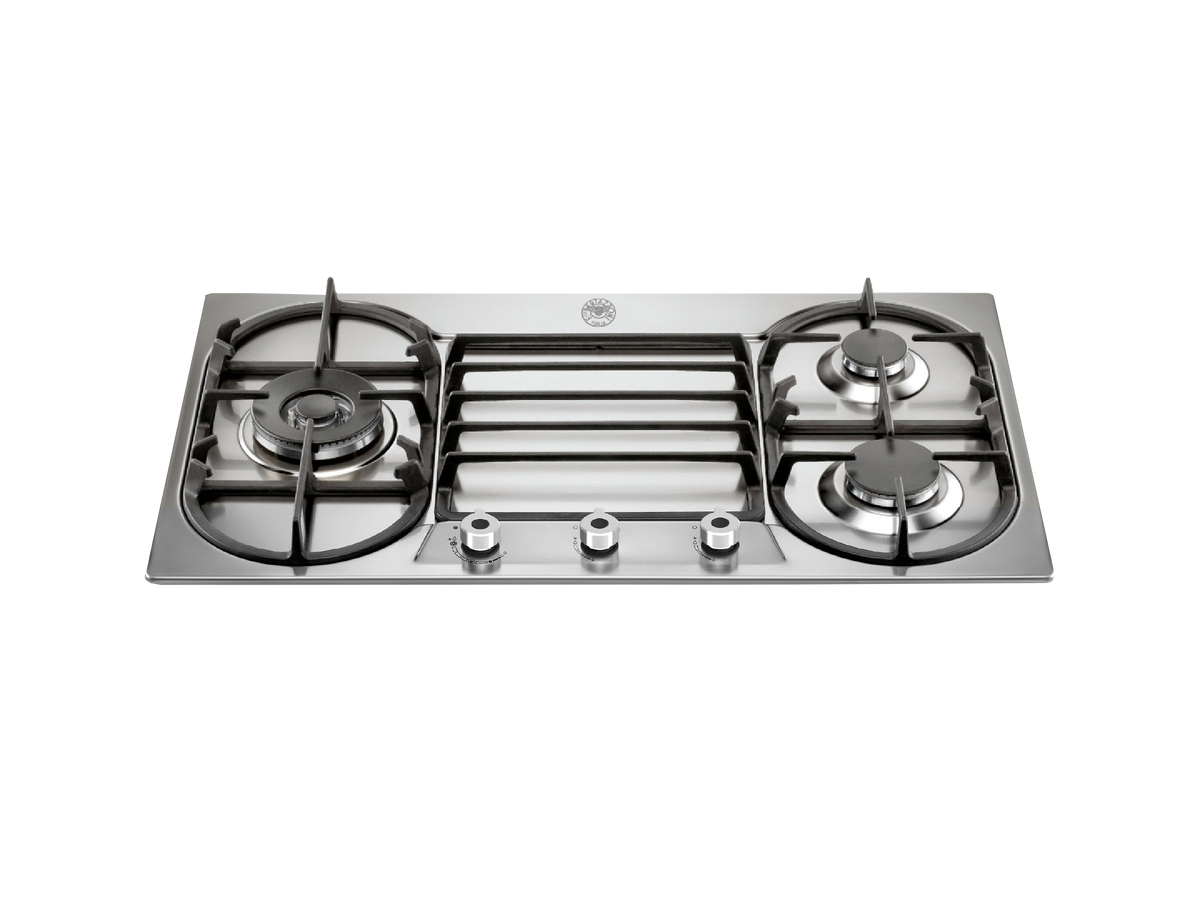 Bertazzoni P9501PROXE 3 Aluminium Burners Built-in Gas Hob - Stainless Steel