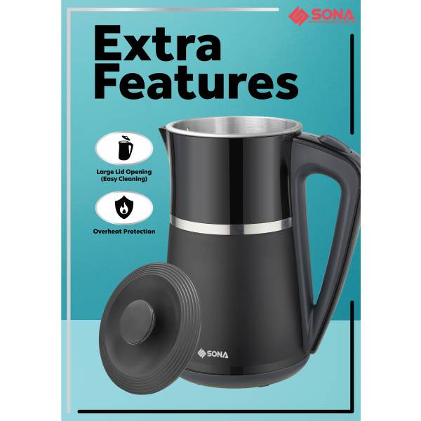 SONA SDK 5219 Double Layer Kettle 1.7L