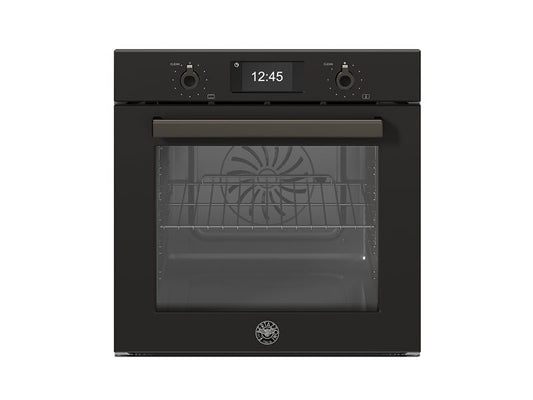 Bertazzoni F6011PROVPTN BERTAZZONI PROFESSIONAL SERIES 60CM SINGLE PYRO OVEN WITH TFT DISPLAY AND TOTAL STEAM