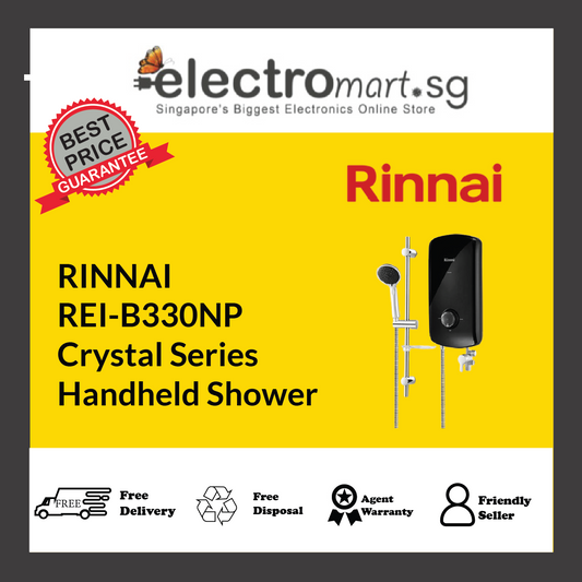 RINNAI REI-B330NP Crystal Series Handheld Shower
