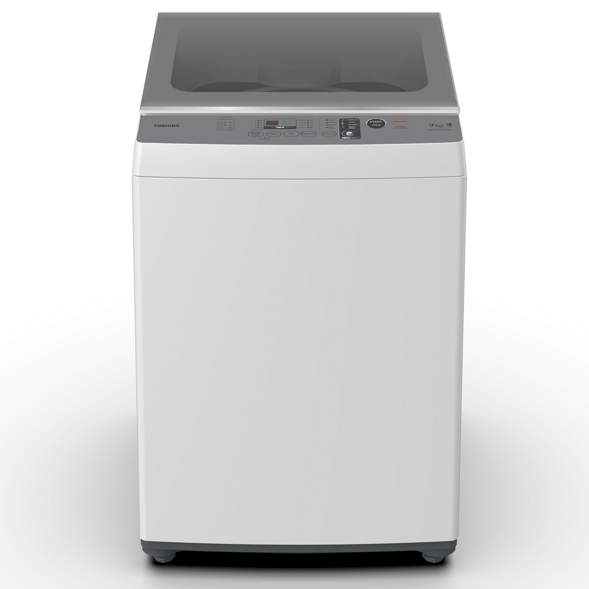 TOSHIBA AW-M1000FS(WS) 9kg Top Load Washing Machine - White