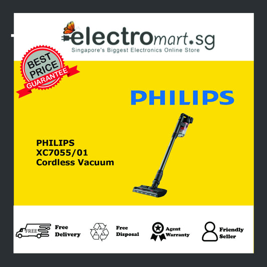 PHILIPS 7000 Series Cordless Vacuum Aqua XC7055/01