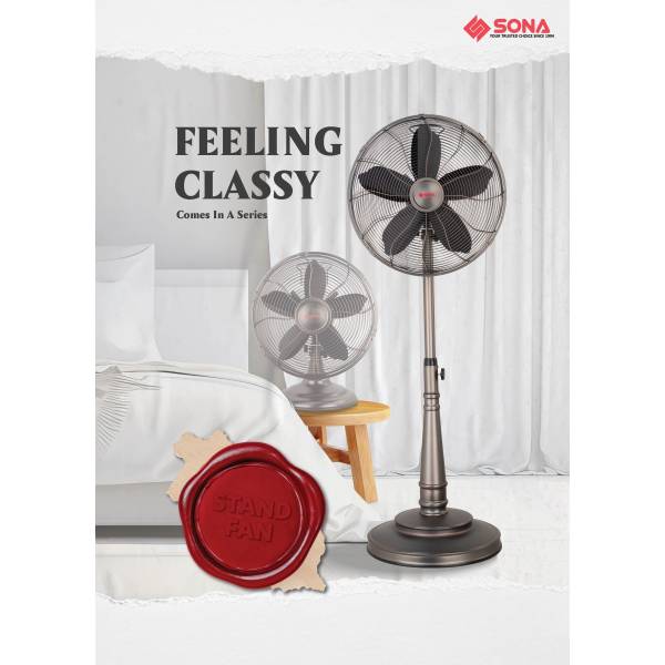 SONA SAF 6916 Stand Fan 16”