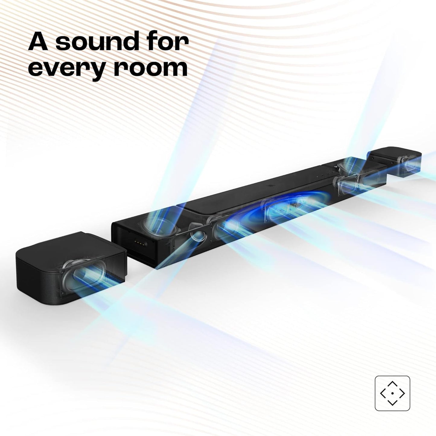 JBL BAR 800 Pro, 7.1 (5.1.2) Channel Truly Wireless Soundbar with True Dolby Atmos