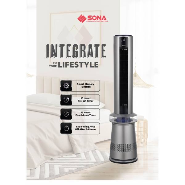 SONA SAPR 8020DC Air Purifying DC Fan