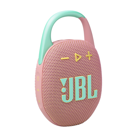 JBL CLIP 5 Ultra-Portable, Waterproof & Dustproof Bluetooth Speaker, Big Pro Sound with Punchy bass, Integrated Carabiner, Up to 12 Hours of Play