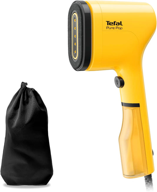 TEFAL DT2026 70ml Detachable Water Tank, Travel Iron, Garment Steamer, Yellow