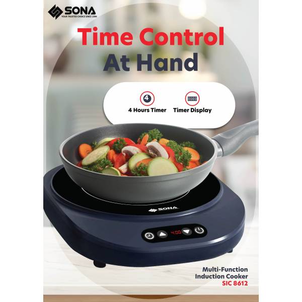 SONA SIC 8612 Multi-function Induction Cooker