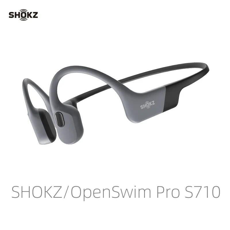 SHOKZ OpenSwim Pro Bone Conduction MP3 Waterproof Headphones for Swimming