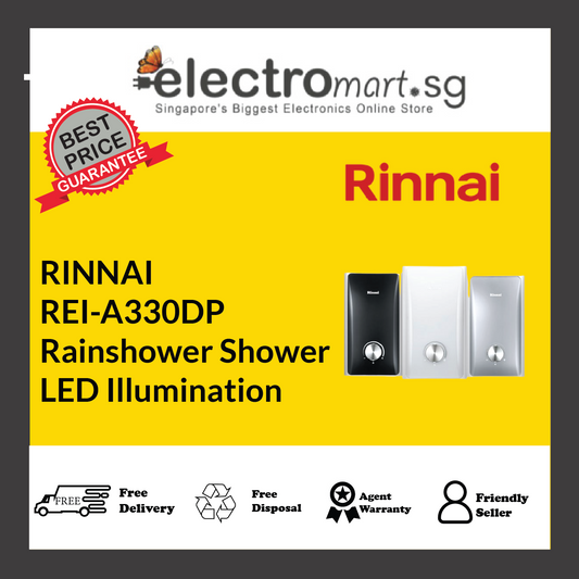 RINNAI REI-A330DP Rainshower Shower LED Illumination