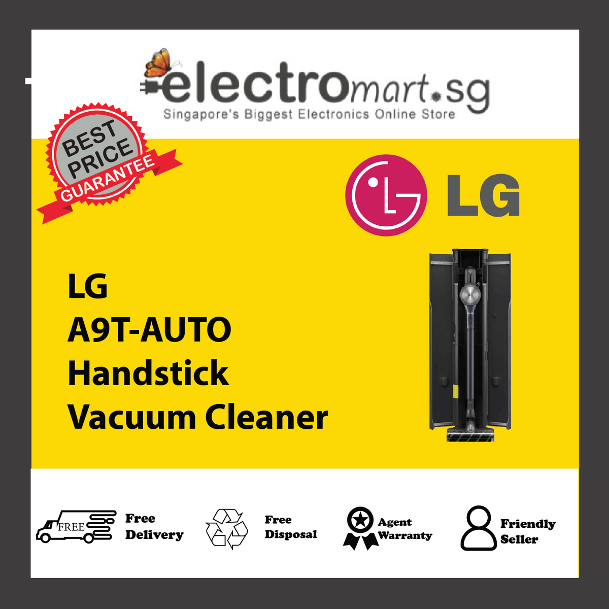 LG A9T-AUTO Handstick Vacuum Cleaner