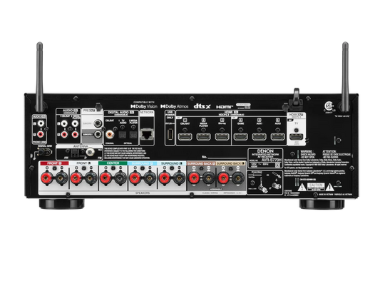 DENON AVR-S770H 7.2 Ch. 75W 8K AV Receiver