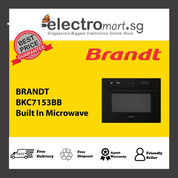 BRANDT BKC7153BB Built In Microwave