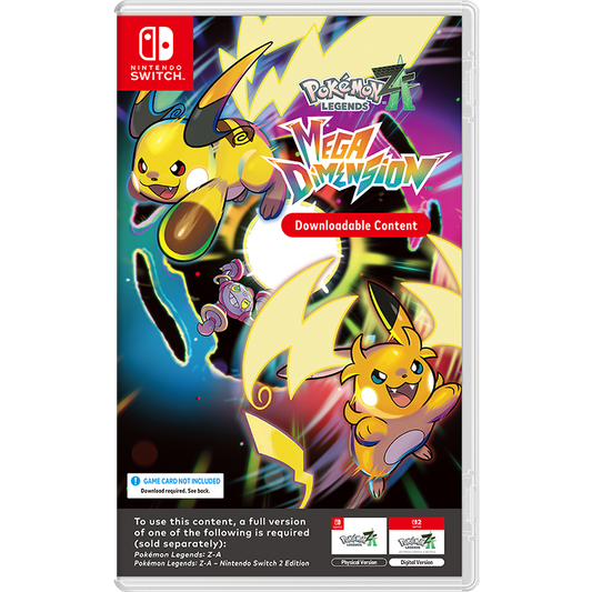 Nintendo Pokemon Legends Z-A Mega Dimension DL Code In Box