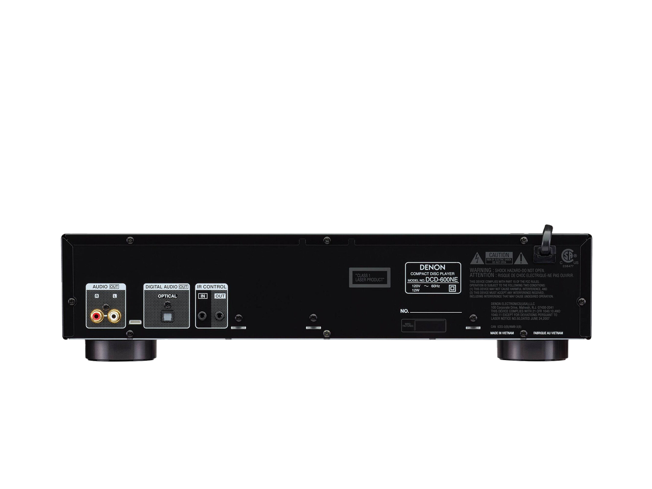 DENON DCD-600NEBKE2 CD Player with AL32 Processing