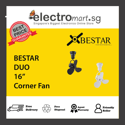 BESTAR DUO 16” Corner Fan