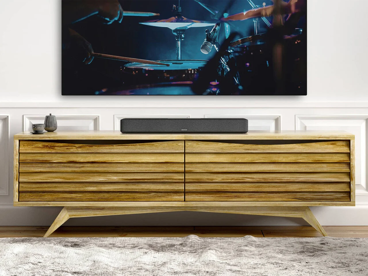 DENON HOME 550 SOUNDBAR Smart Sound Bar with Dolby Atmos