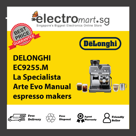 DELONGHI EC9255.M La Specialista Arte Evo Manual espresso makers