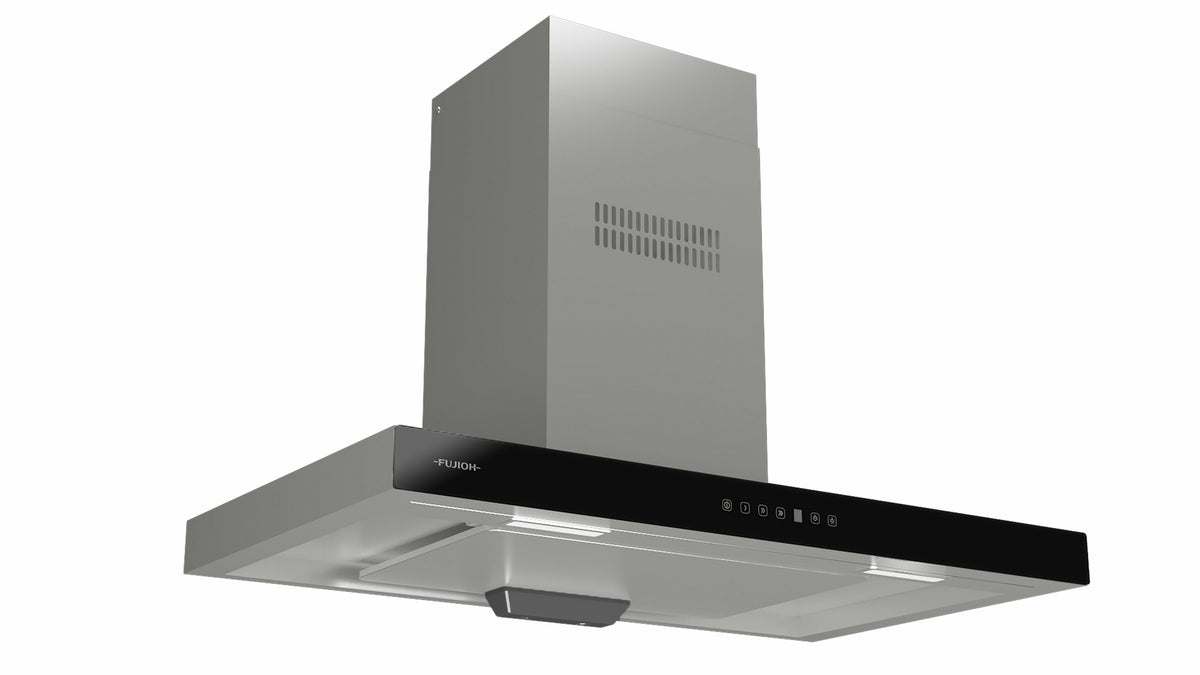 FUJIOH MT 1990 R Chimney Cooker Hood With Glass Panel