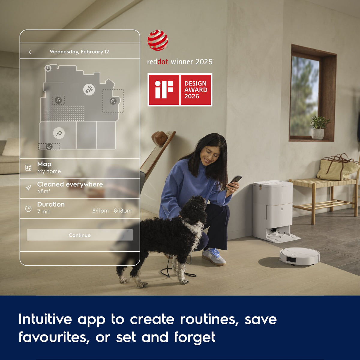 ELECTROLUX EFR82224 Plus UltraReach Robot Vacuum Cleaner