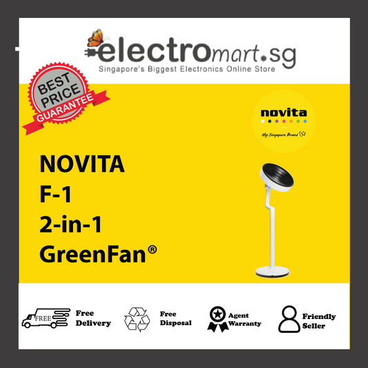 NOVITA F-1/Twin Pack 2-in-1 GreenFan®