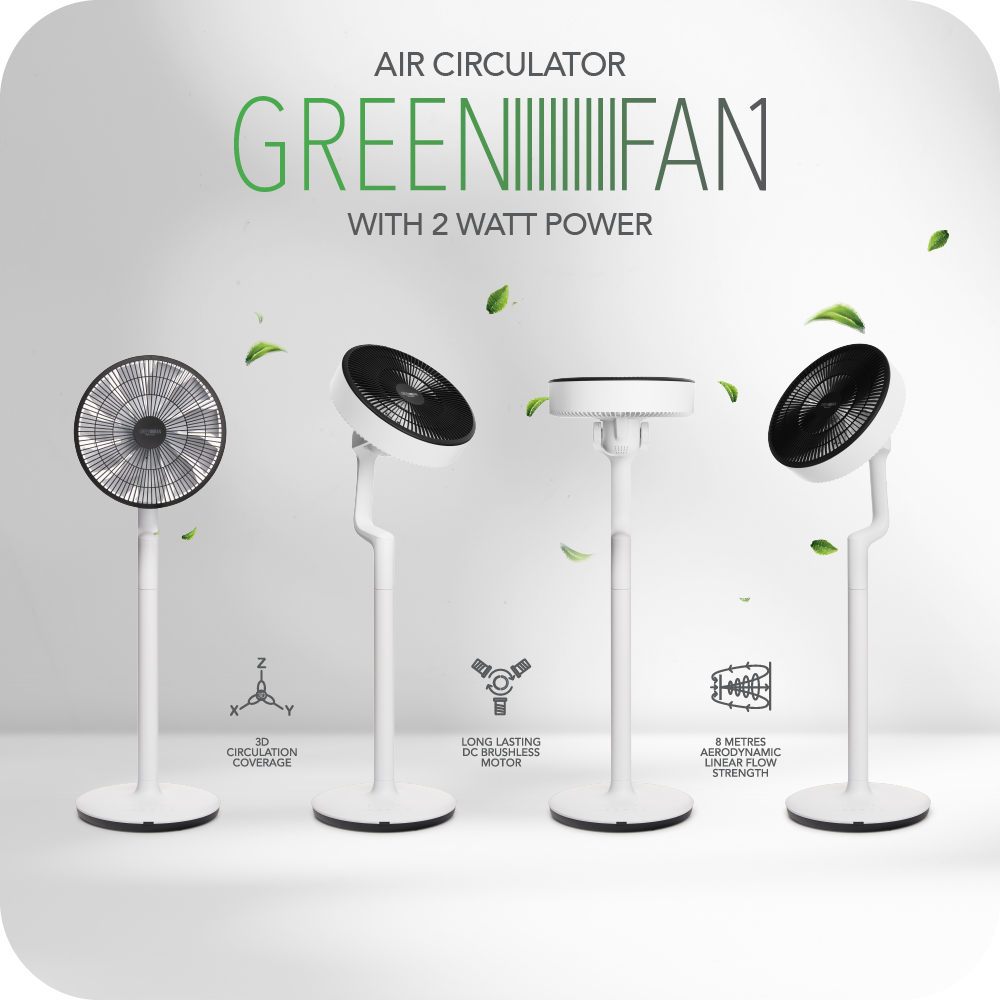 NOVITA F-1/Twin Pack 2-in-1 GreenFan®