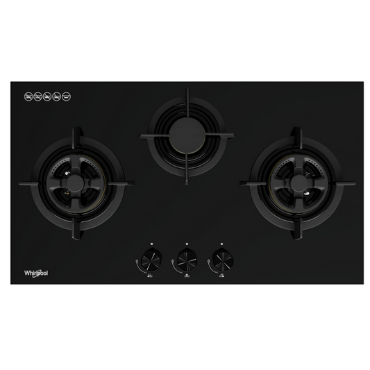 WHIRLPOOL GWG7830 78cm 3 Burner Gas Hob