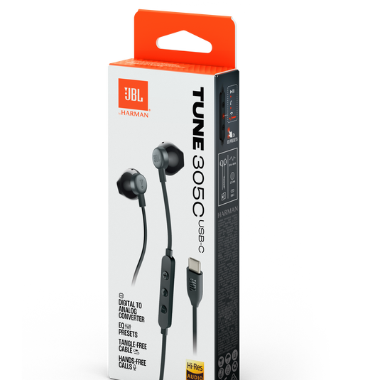 JBL Tune 305 USB-C Earphones