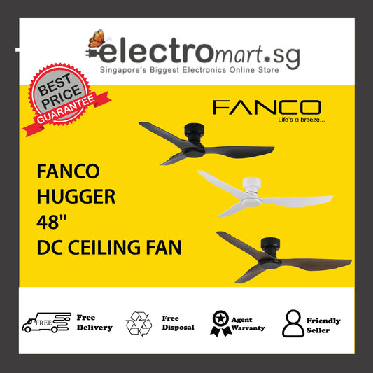 FANCO HUGGER 48" DC CEILING FAN