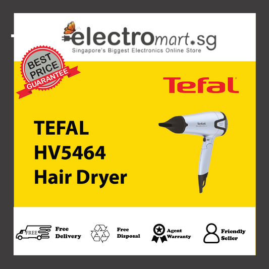TEFAL HV5464 Studio Dry + Foldable Hair Dryer