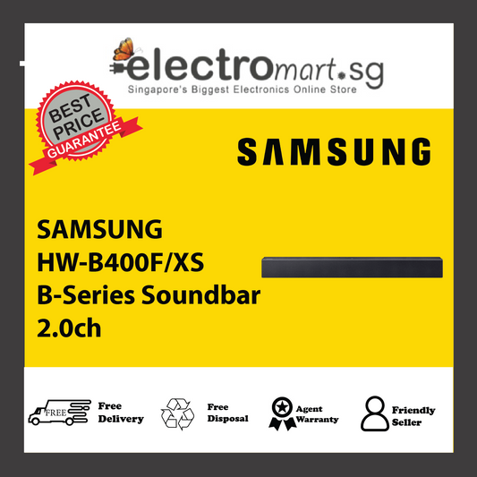 SAMSUNG HW-B400F/XS B-Series Soundbar HW-B400F 2.0ch Subwoofer