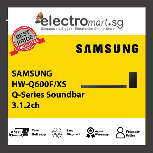 SAMSUNG HW-Q600F/XS Q-Series Soundbar 3.1.2ch Subwoofer