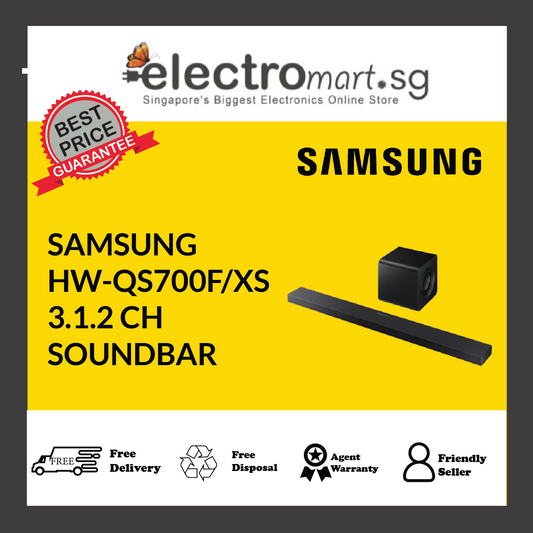 Samsung HW-QS700F/XS Q-Series Soundbar 3.1.2ch Subwoofer