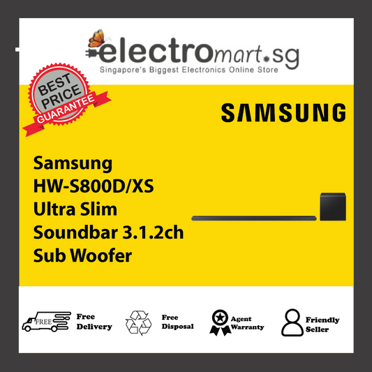 Samsung HW-S800D/XS Ultra Slim Soundbar 3.1.2ch Sub Woofer