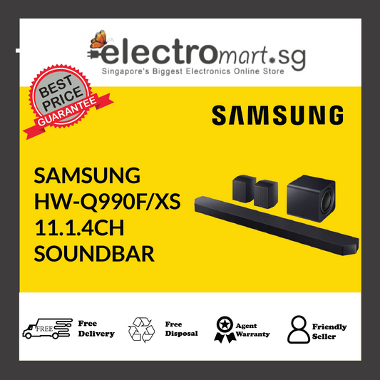 Samsung HW-Q990F/XS Q-Series Soundbar 11.1.4ch Subwoofer & Rear Speaker