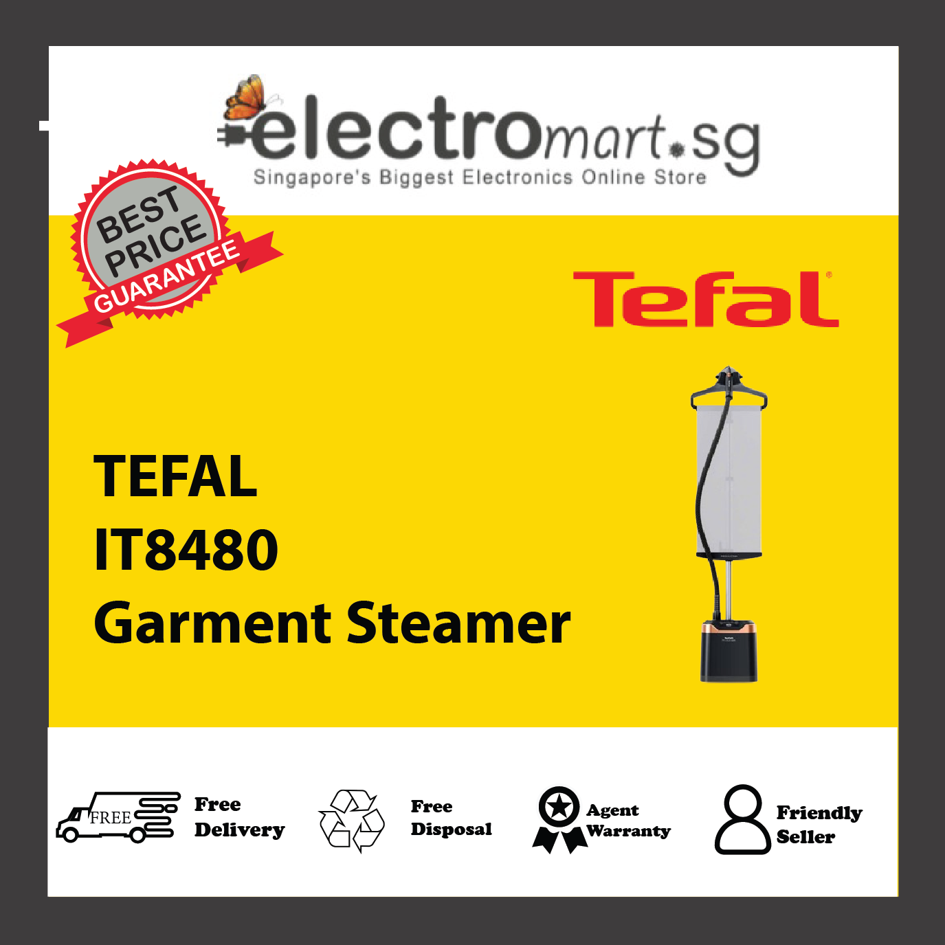 TEFAL IT8480 Pro Style Care Garment Steamer